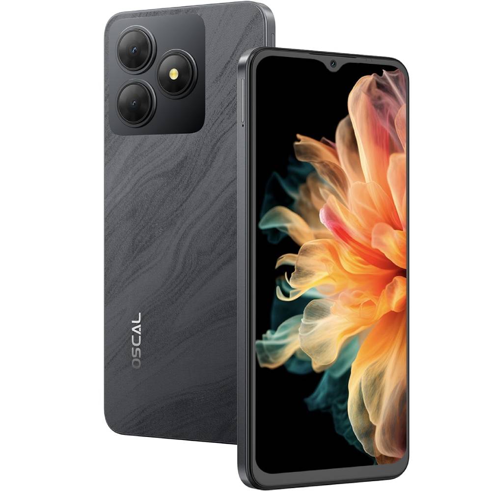Заказать Смартфон OSCAL Flat 2 4/128GB Phantom Black
