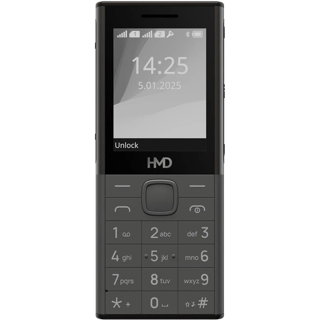 Мобільний телефон HMD 150 MUSIC TA-1703 DS Dark Grey Акумулятор 2500