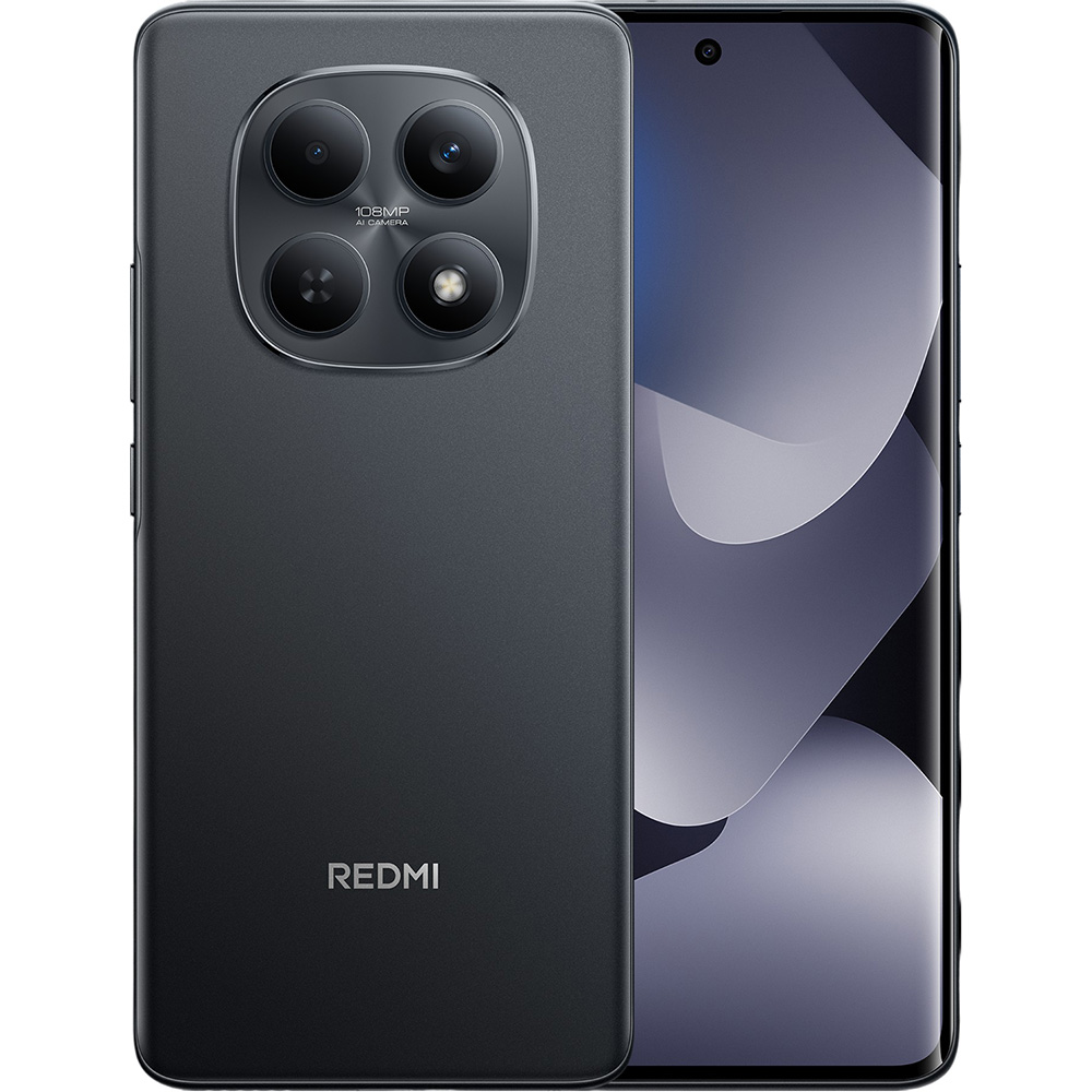 Смартфон XIAOMI REDMI Note 15 5G 6/128GB Black (1183678)