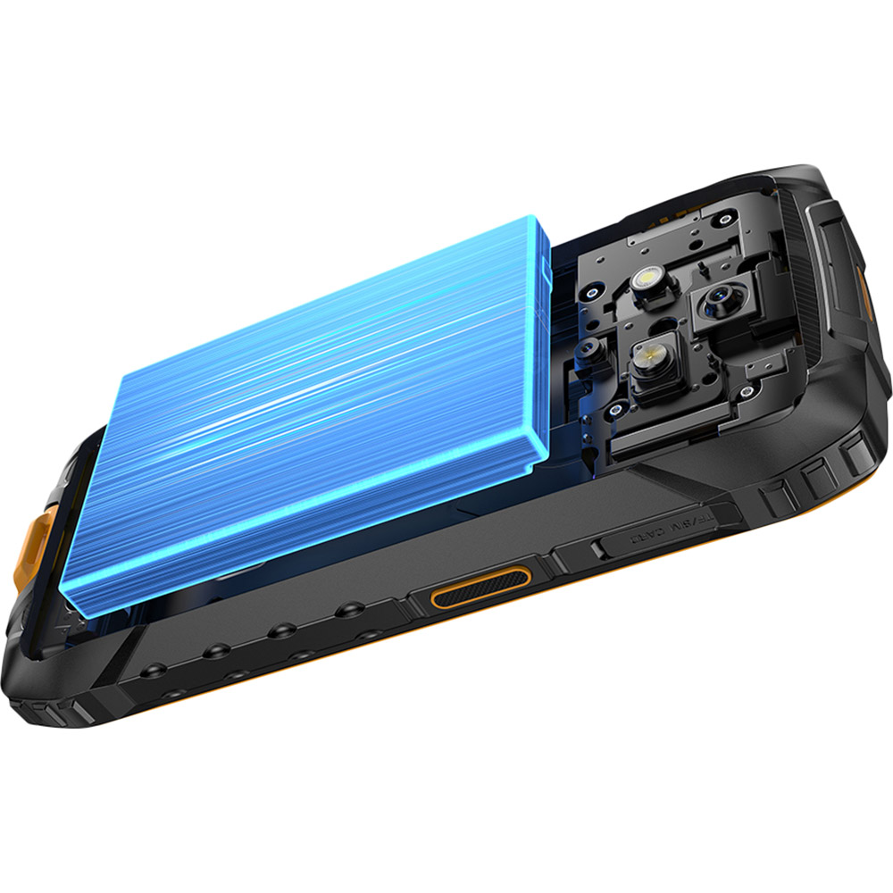 Фото 25 Смартфон ULEFONE Rugking 4 Pro 8/256Gb Black-Orange (6975326660921)