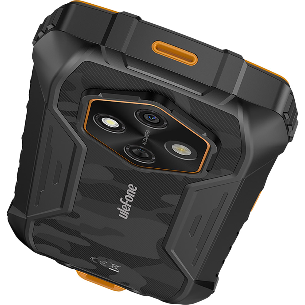 Фото 17 Смартфон ULEFONE Rugking 4 Pro 8/256Gb Black-Orange (6975326660921)