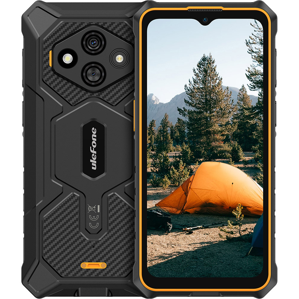 Смартфон ULEFONE Rugking 3 Pro 8/128Gb Black-Orange (6975326660945)