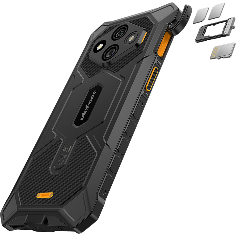 Фото 17 Смартфон ULEFONE Rugking 3 Pro 8/128Gb Black-Orange (6975326660945)