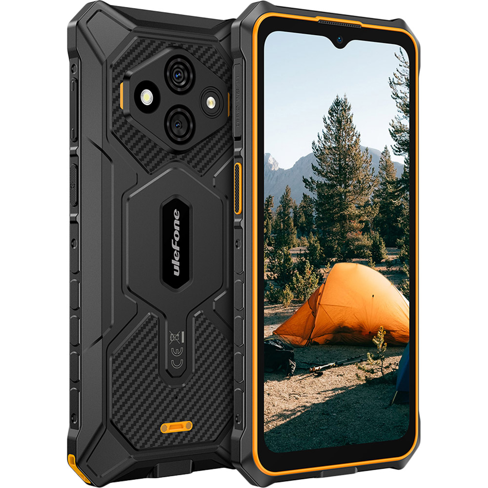Фото 15 Смартфон ULEFONE Rugking 3 Pro 8/128Gb Black-Orange (6975326660945)