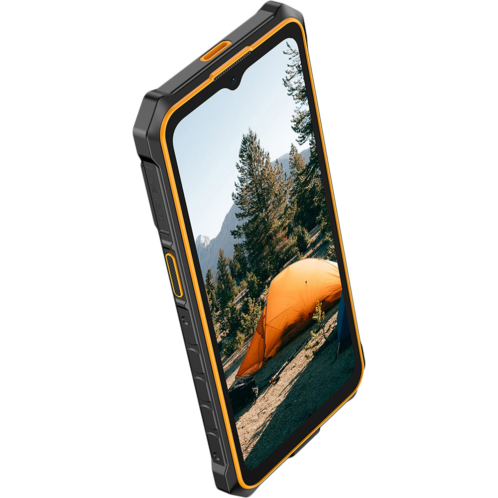 Зовнішній вигляд Смартфон ULEFONE Rugking 3 Pro 8/128Gb Black-Orange (6975326660945)