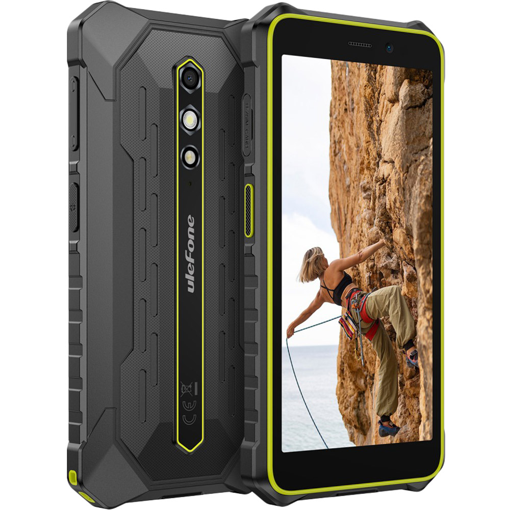 Смартфон ULEFONE Rugking 2 Pro 4/128Gb Black-Green (6975326661027) Встроенная память, Гб 128