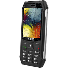 Мобильный телефон SIGMA X-style 323 RAIN IP54 Black (4827798885710)