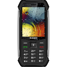 Мобильный телефон SIGMA X-style 323 RAIN IP54 Black (4827798885710)