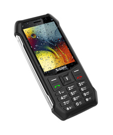 Мобильный телефон SIGMA X-style 323 RAIN IP54 Black (4827798885710)