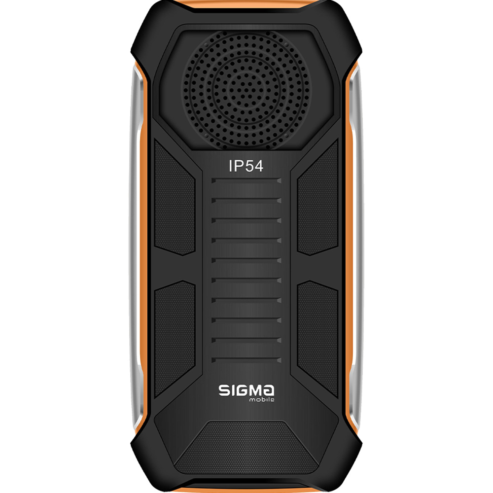 Фото 3 Мобильный телефон SIGMA X-style 323 RAIN IP54 Black-Orange (4827798885727)