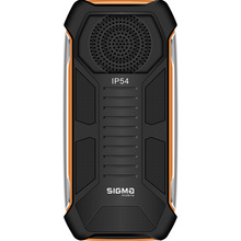 Мобильный телефон SIGMA X-style 323 RAIN IP54 Black-Orange (4827798885727)