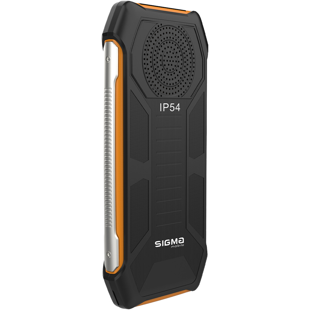 Фото 4 Мобильный телефон SIGMA X-style 323 RAIN IP54 Black-Orange (4827798885727)