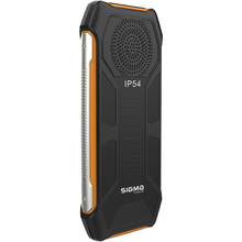 Мобильный телефон SIGMA X-style 323 RAIN IP54 Black-Orange (4827798885727)
