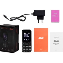 Мобільний телефон 2E S180 2024 DualSim Black (694743653885)