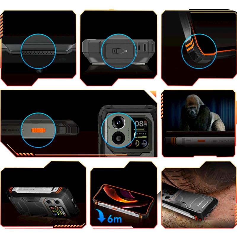 В Фокстрот Смартфон BLACKVIEW XPLORE 1 5G 12/256GB DualSim Black (6931548323884)