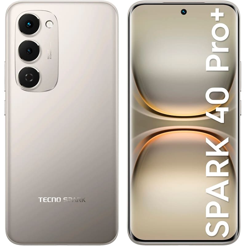 Смартфон TECNO Spark 40 PRO+ KM7 8/256GB DualSim Moon Titanium (4894947096358) Вбудована пам’ять, Гб 256