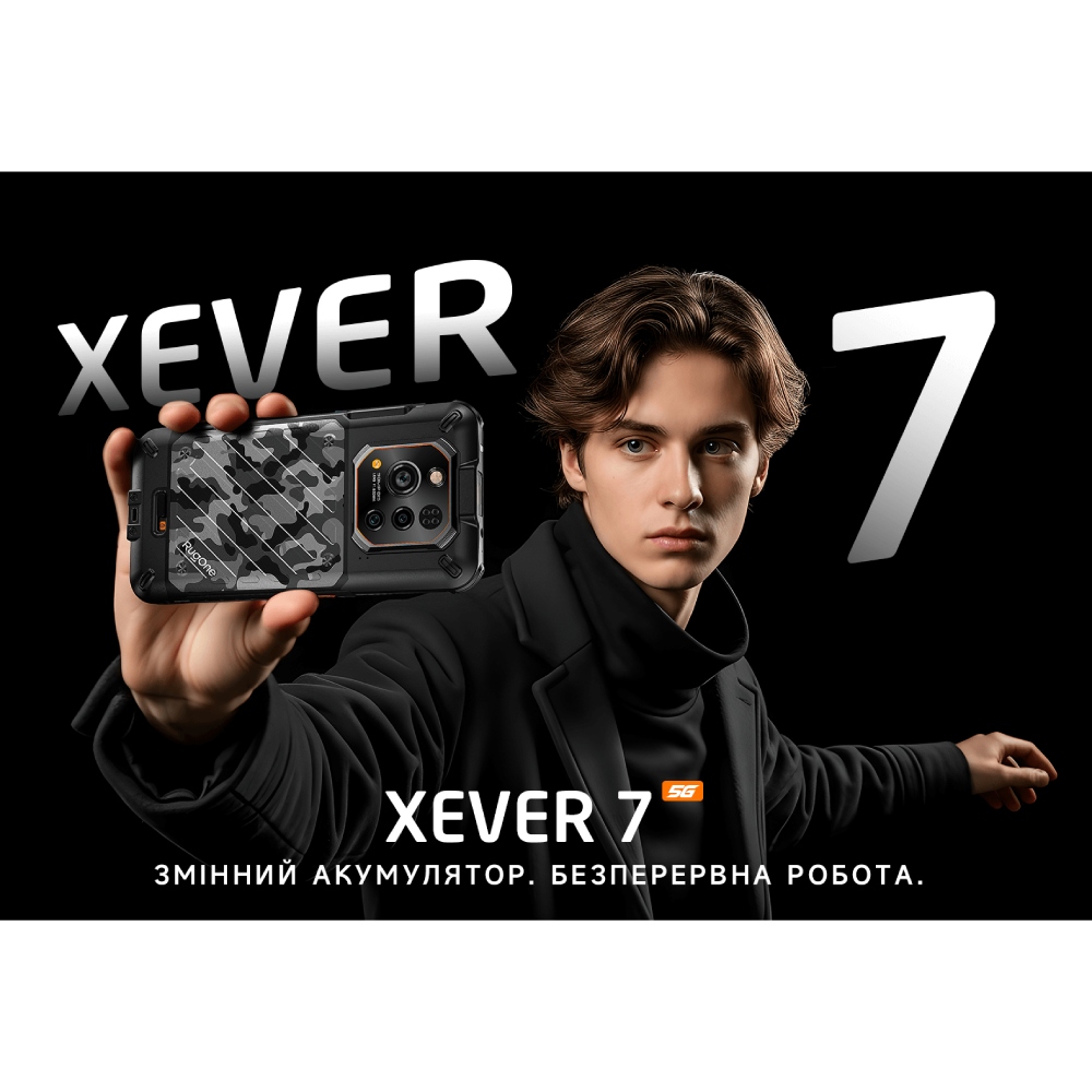 Фото 40 Смартфон RUGONE Xever 7 12/512GB Black