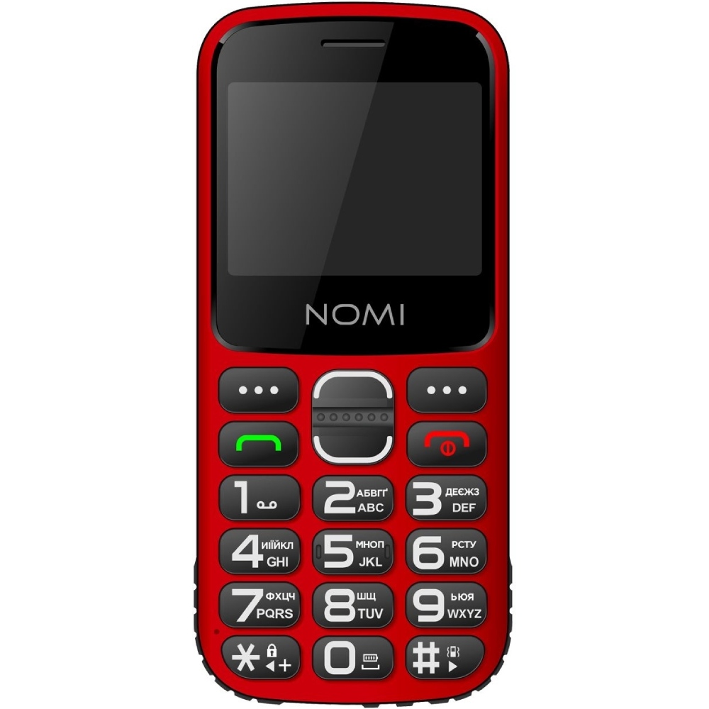 Мобільний телефон NOMI i2320 Red