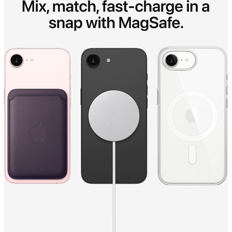 Смартфон APPLE iPhone 17e 256GB Soft Pink (MHRX4AF/A) Основная камера 48