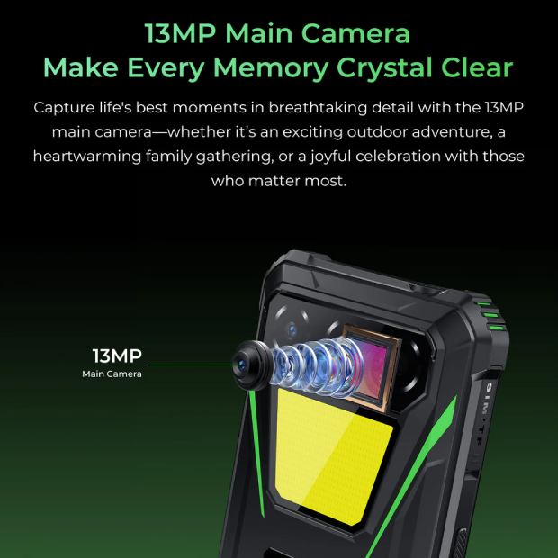 В Фокстрот Смартфон OUKITEL G5 4/256GB Black (G5_256_BK)