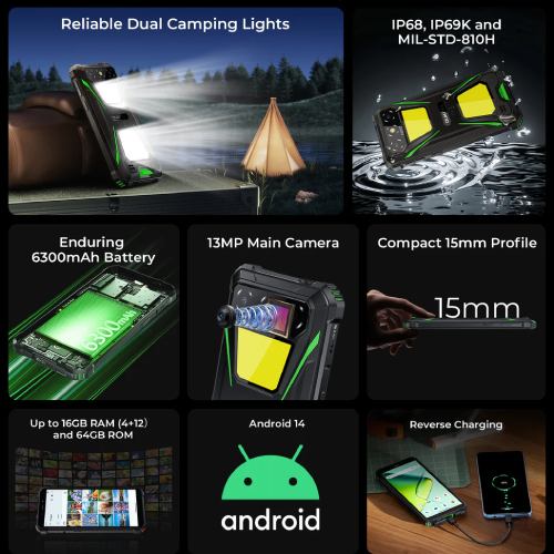 В Украине Смартфон OUKITEL G5 4/256GB Black (G5_256_BK)