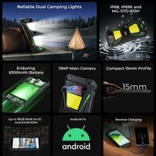 Смартфон OUKITEL G5 4/256GB Green (G5_256_GN)