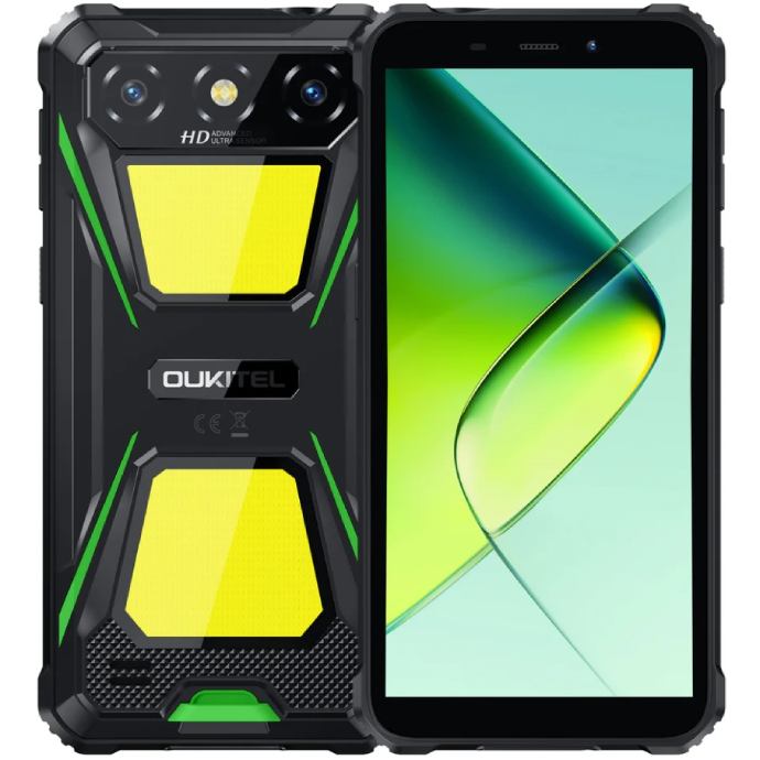 Смартфон OUKITEL G5 4/256GB Green (G5_256_GN)