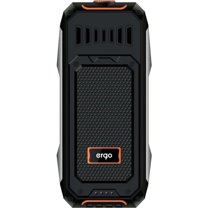 Мобильный телефон ERGO E182 Dual Sim Black Orange Диагональ дисплея 1.77