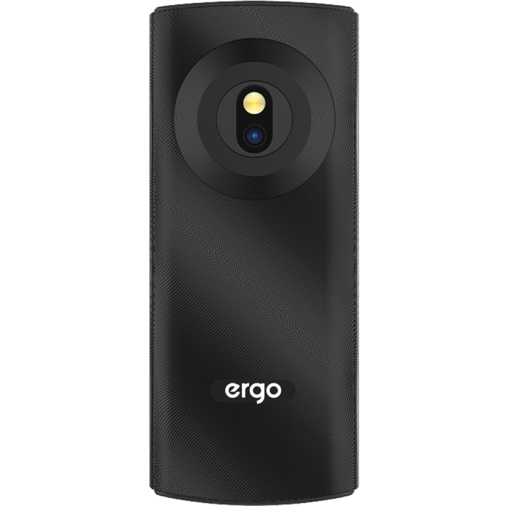 Мобільний телефон ERGO B185 Dual Sim Black Діагональ дисплея 1.77