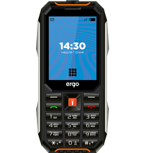 Мобільний телефон ERGO E283 Dual Sim Black Orange