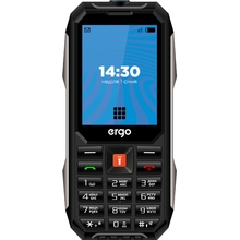 Мобильный телефон ERGO E283 Dual Sim Black