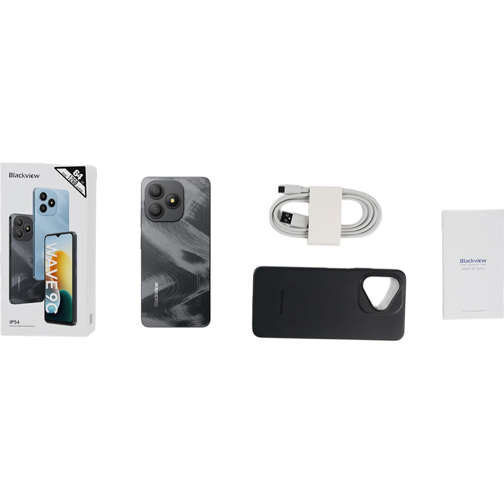 Покупка Смартфон BLACKVIEW Wave 9C 4/128GB Dual Sim Midnight Black (WAVE_9C_4_128_BK)