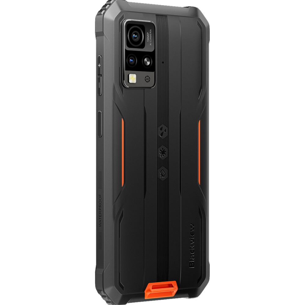 Зовнішній вигляд Смартфон BLACKVIEW BV4800 SE 4/64GB Dual Sim Orange (BV4800_SE_OR)