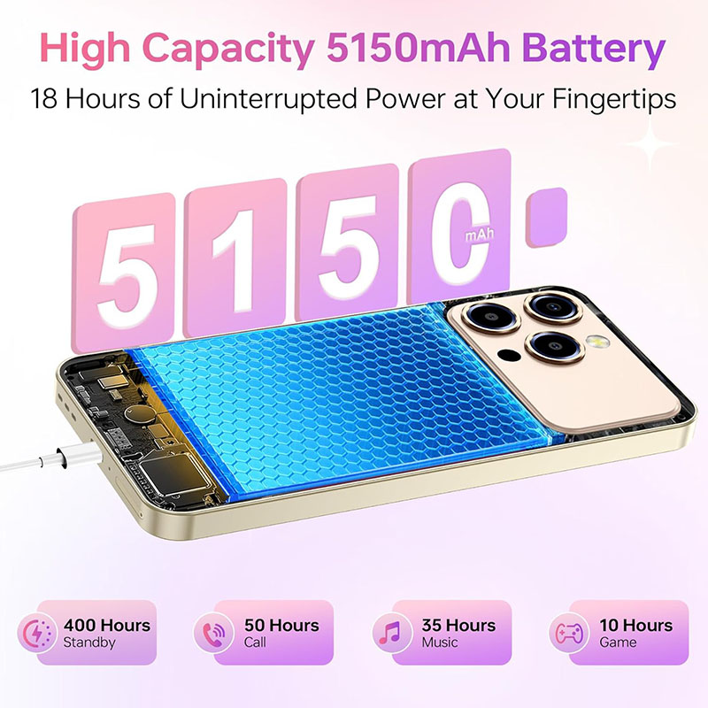 Внешний вид Смартфон OUKITEL P1 Pro 8/512GB Black (P1_Pro_BK)