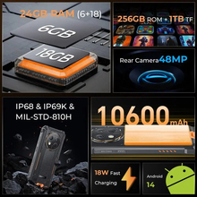 Смартфон OUKITEL G1S 4/128GB NFC Orange