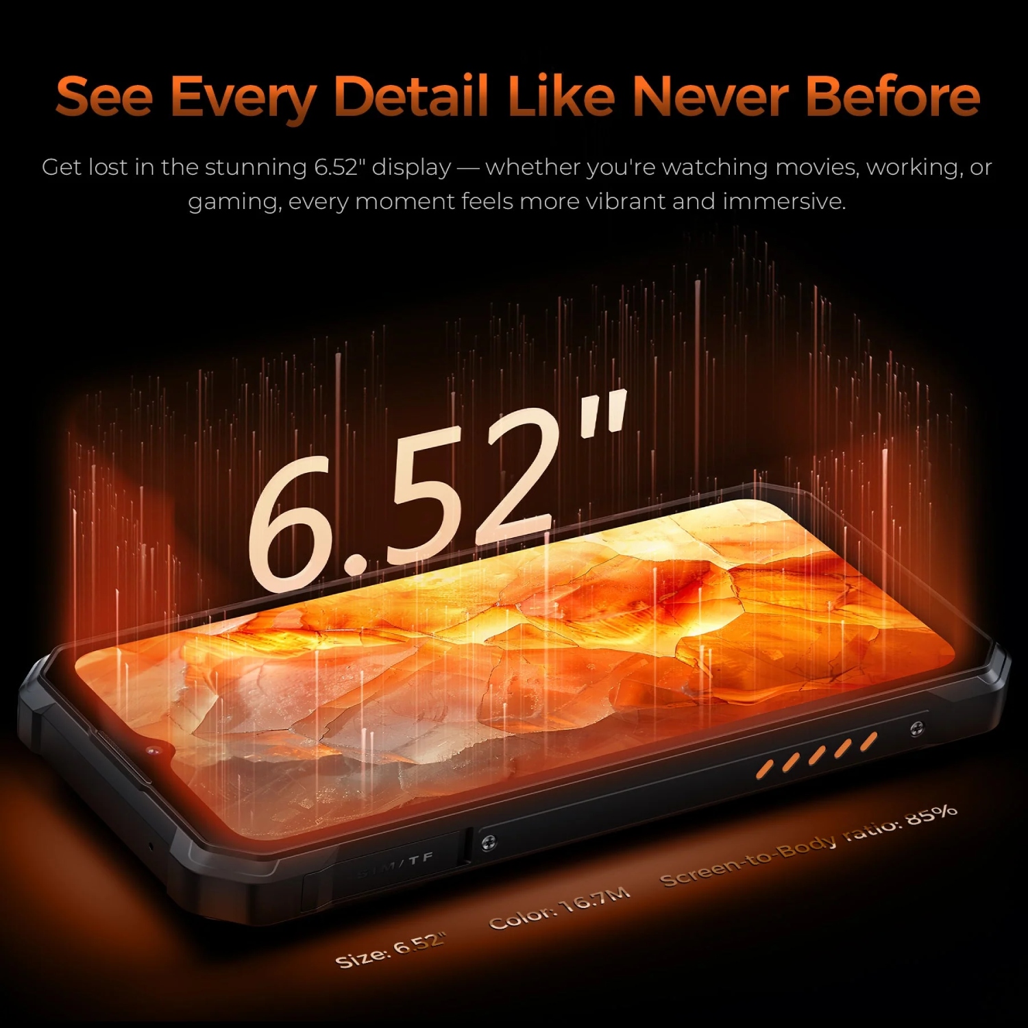 Смартфон OUKITEL wp53s 4/128GB NFC Black Оперативная память, Гб 4