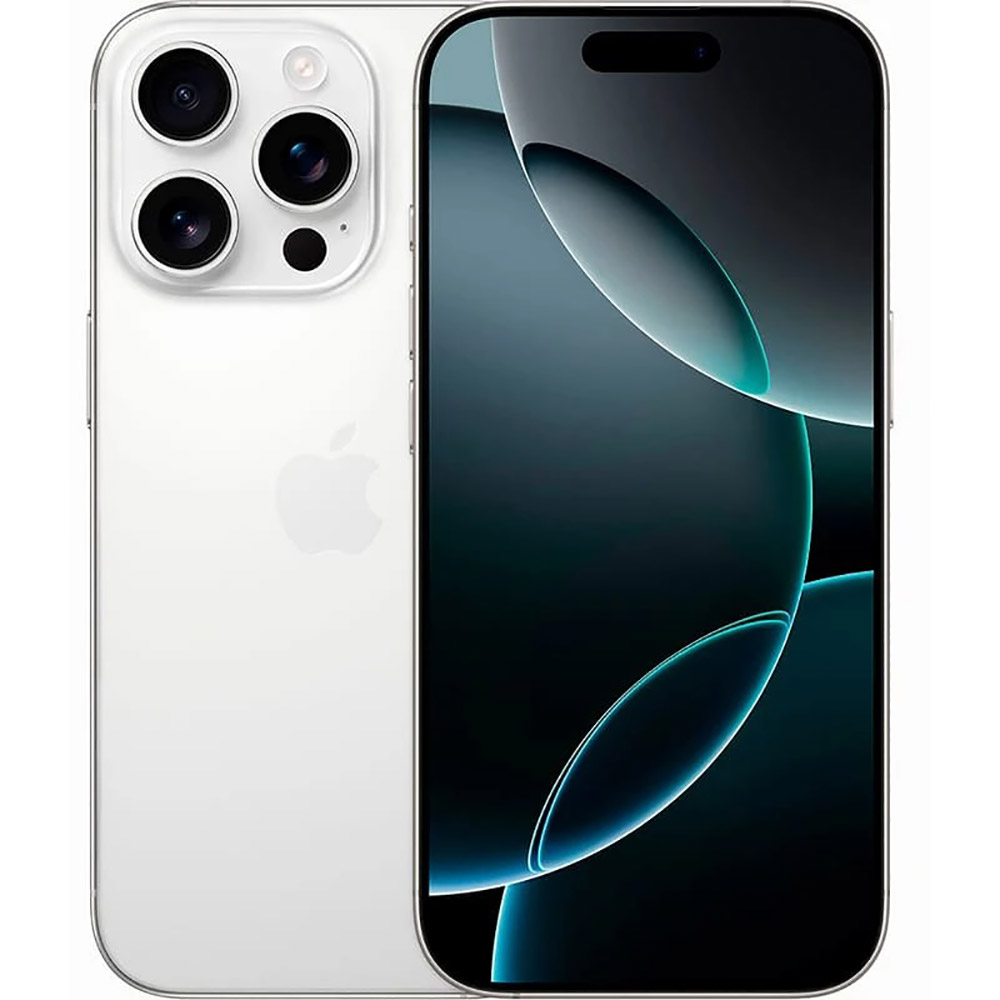 Б/у Apple iPhone 16 Pro 256Gb e-Sim White Titanium FYOOCHA (Grade B)