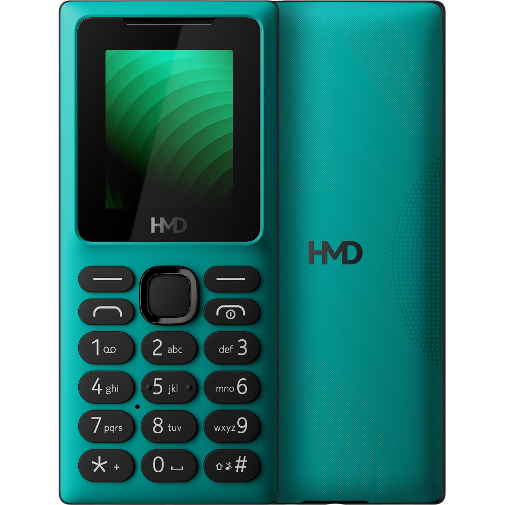 Мобільний телефон HMD 100 TA-1753 DS Teal (AHM1908BCYAGF0B)