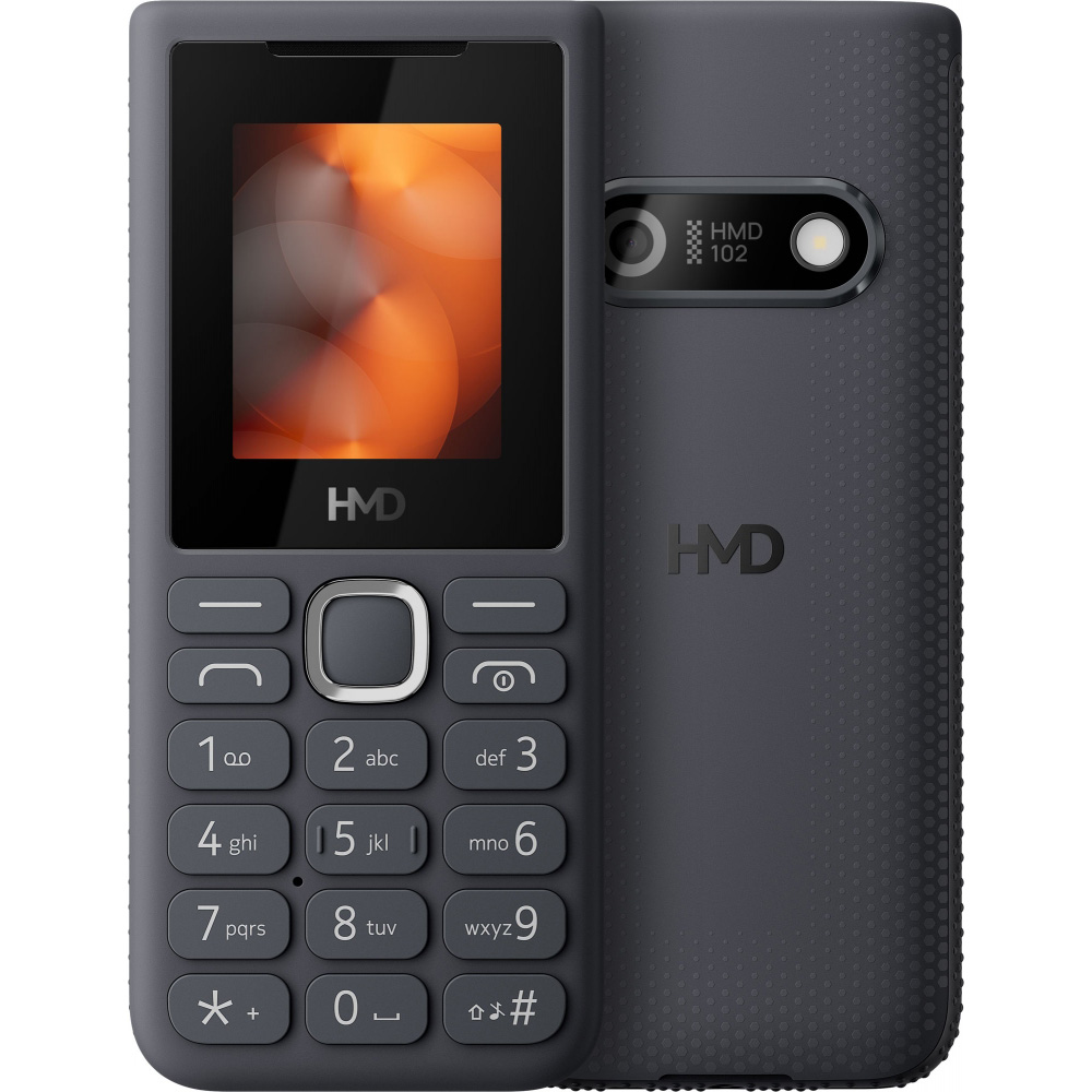 Мобильный телефон HMD 102 TA-1765 DS Grey (AHM1907CCRAGUCB)