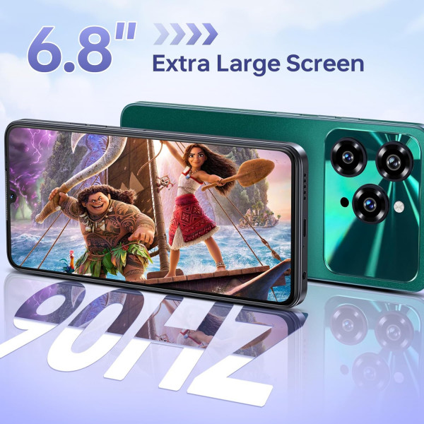 Смартфон OUKITEL C6 5G 12/512GB Green (C6_5G_12_512_GN) Оперативна пам'ять, Гб 12