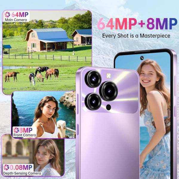 Внешний вид Смартфон OUKITEL C69 8/512GB NFC purple (C69_8_512_PL)