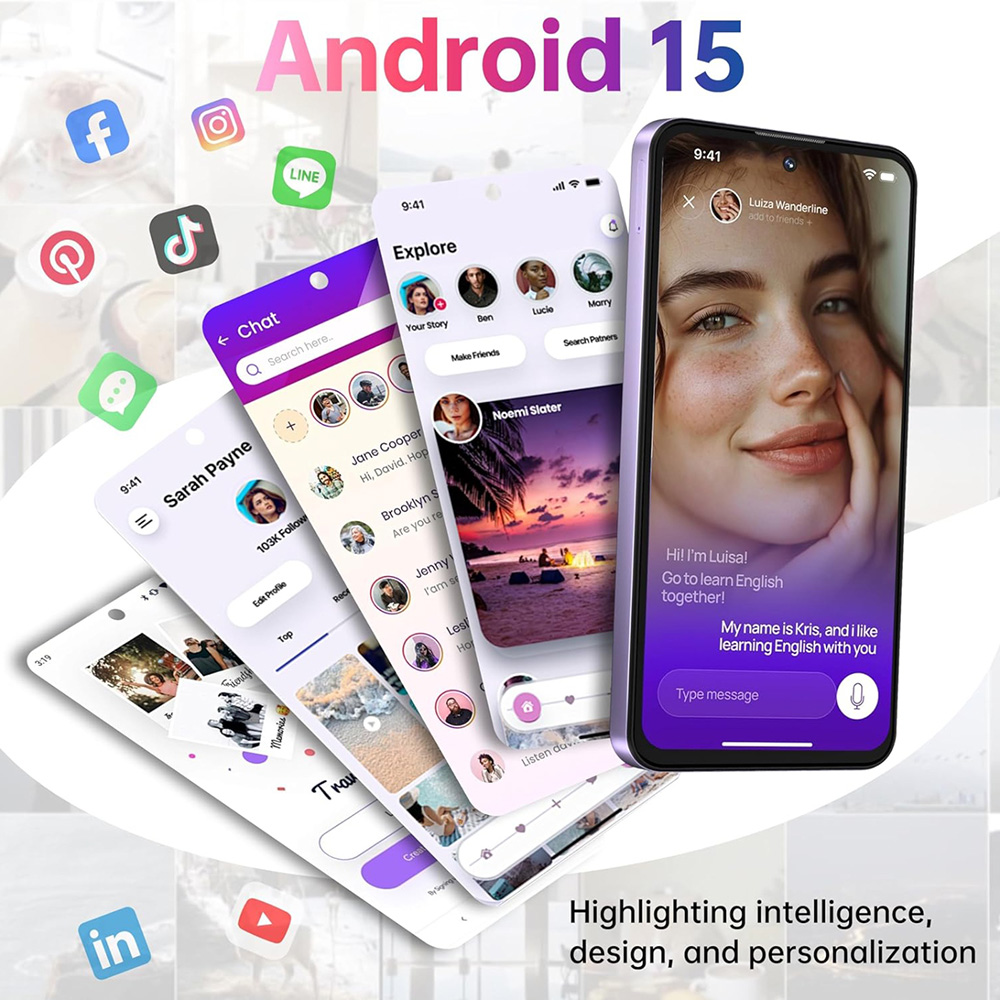 Фото Смартфон OUKITEL C69 8/512GB NFC purple (C69_8_512_PL)