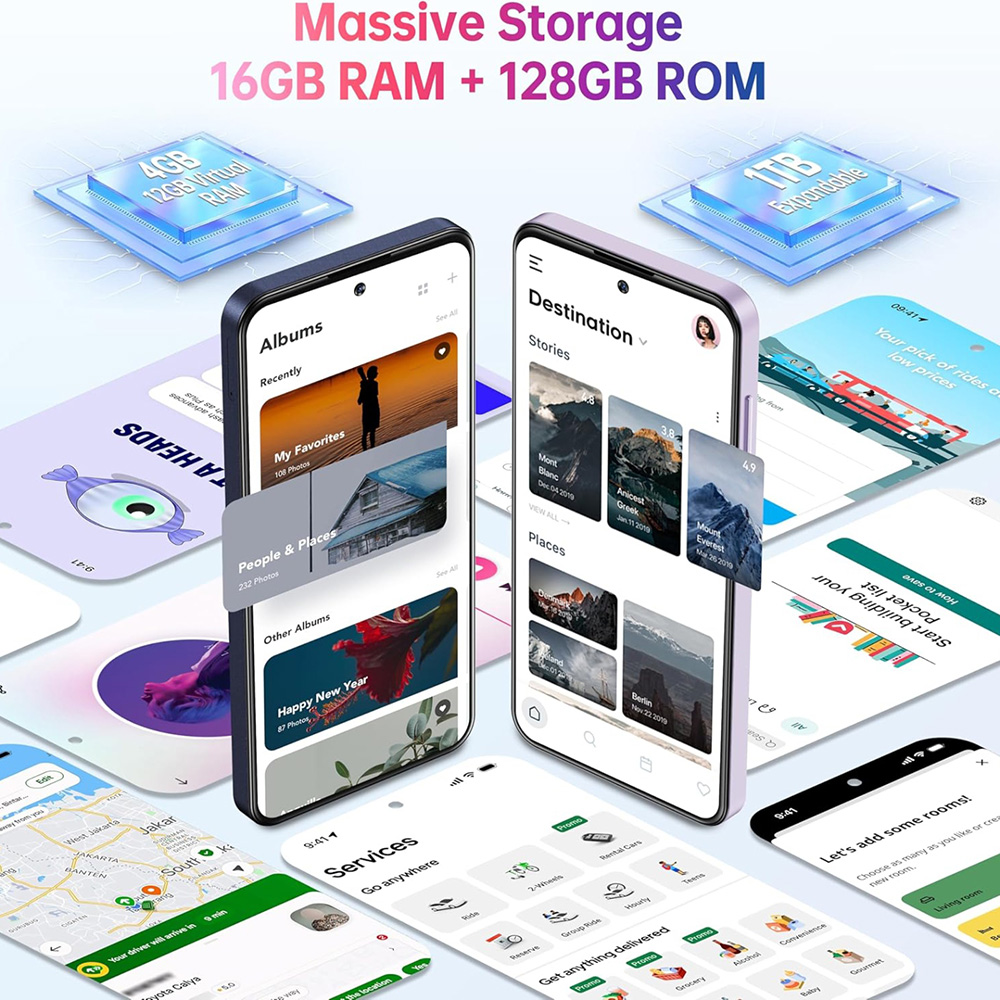 Заказать Смартфон OUKITEL C69 8/512GB NFC purple (C69_8_512_PL)