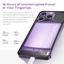 Смартфон OUKITEL P1 8/256GB purple (P1_PL)