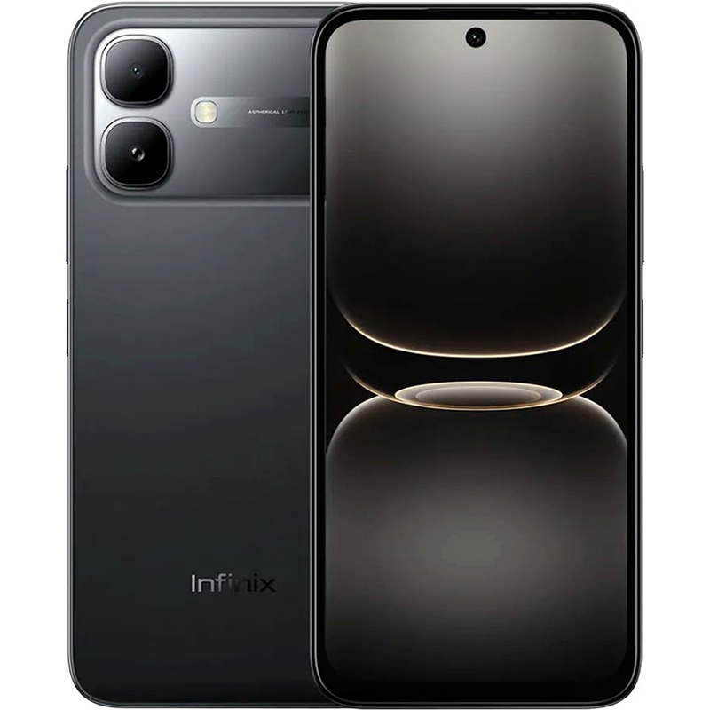 Смартфон INFINIX SMART 20 X6840B 4/128GB Dual Sim Shadow Black (4894947122583)