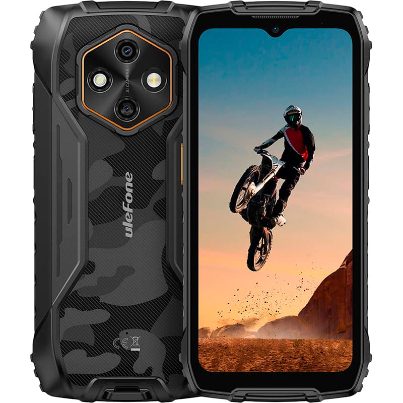 Смартфон ULEFONE Rugking 4 Pro 8/128GB Dual Sim Black (6975326661843)