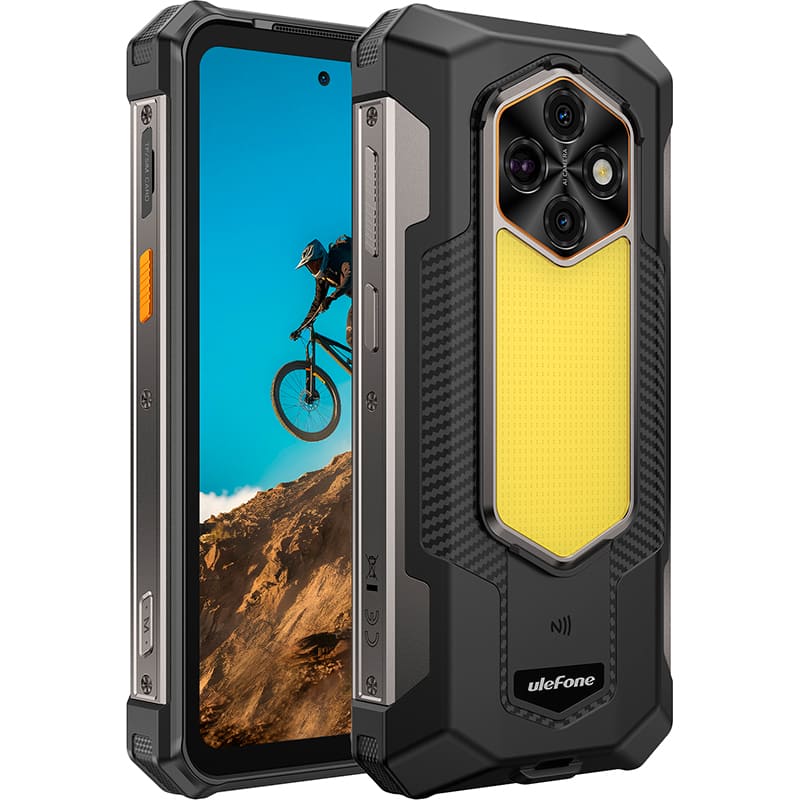 Смартфон ULEFONE Rugking 5 Pro 8/256GB Dual Sim Black (6975326661218) Діагональ дисплея 6.78