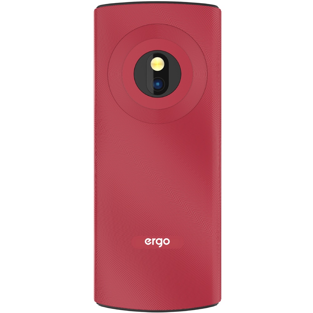 Мобільний телефон ERGO B185 Dual Sim Red Діагональ дисплея 1.77