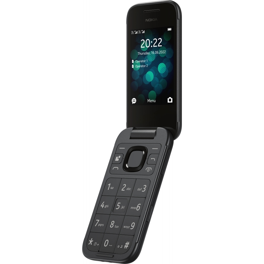 Фото 4 Мобільний телефон Nokia 2660 Flip TA-1469 DS EAC UA Black (1GF011PPA1A01)
