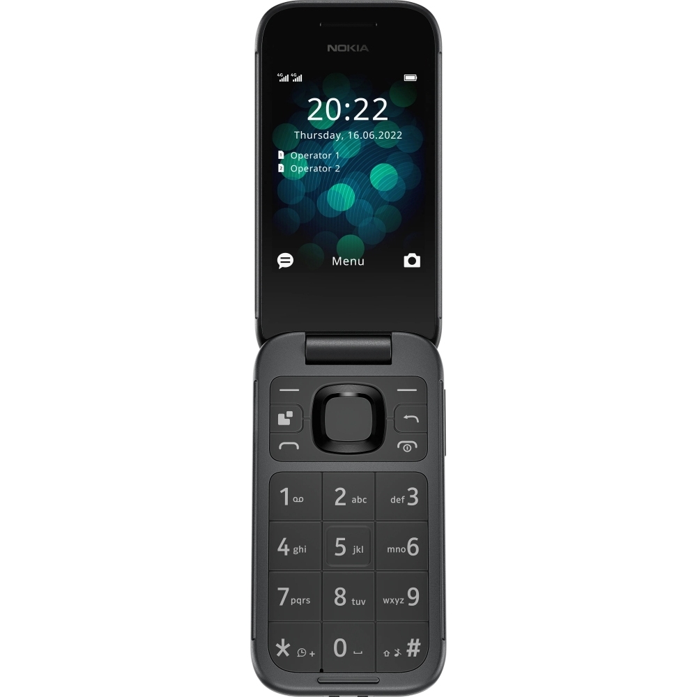 Мобільний телефон Nokia 2660 Flip TA-1469 DS EAC UA Black (1GF011PPA1A01) Акумулятор 1450